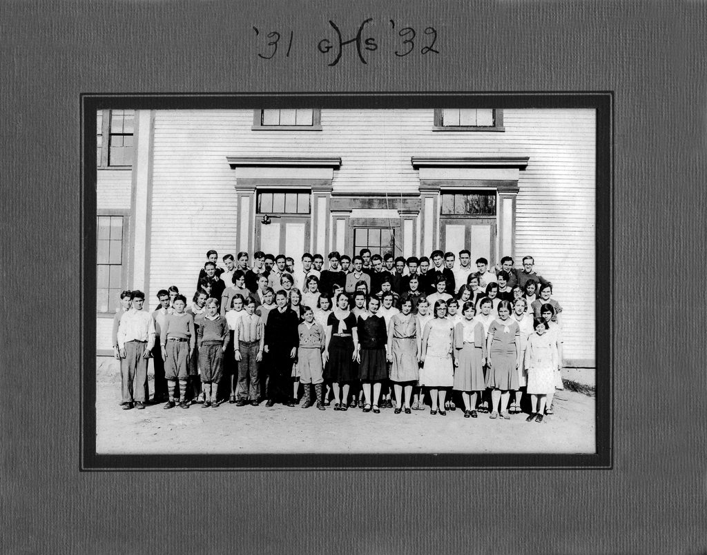 School photo - Groton, VT Historical Society